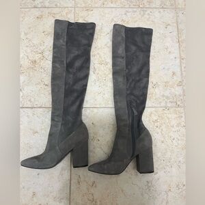 COLE HAAN GOOD CONDITION SUPER SOFT SUEDE OTK BOOTS